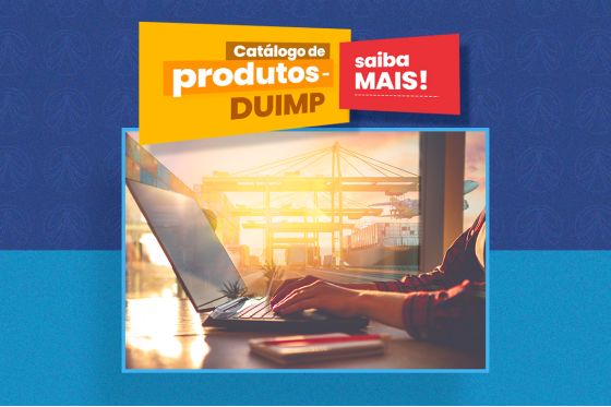  Catálogo de produtos - DUIMP