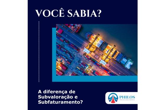 VOCÊ SABIA?  A diferença entre subvaloração e subfaturamento?